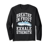 Ice Bath and Cold Shower Wellness Cold Therapy Recovery Tee Long Sleeve T-Shirt