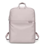 GOLF SUPAGS Sac à Dos Femme,Sac à Dos pour Ordinateur Portable 13.3 Pouces, Sac Femme PC Portable pour Affaire Travail Collège Voyage, Sac École Léger, Rose Gris