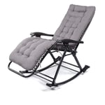 AWJ Garden Zero Gravity Chair Lawn Chairs, Folding Adjustable Chaise Lounge Chair Recliners with Cotton Pad，Outdoor Patio Pool Beach Chair, Support 440 Lbs