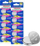 CR2025 Pile Bouton au Lithium 3V CR-2025 Pack de 10 pour Porte-clés Balances et Dispositifs Portables Médicaux [5 Ans Garantie ].[G233]