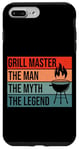 iPhone 7 Plus/8 Plus BBQ Smoker Grill Master The Man Myth Legend Retro Vintage Case