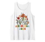 Wildflowers Senior Mom 2026 Class of 2026 Senior Graduation Tank Top