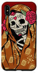 iPhone XS Max Dia De Los Muertos Day of The Dead Mara De Flor Sugar Skull Case