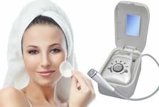 Masseur Électrique Stylo Base avec Miroir Nettoyage Peau Visage Cir