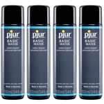 Pjur Basic Lubricant Water Based Condom Friendly 4 Bottles (100ml)