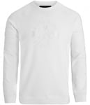 BJÖRN BORG Herr Crew Summer T.C white (L)