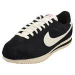 Nike Cortez Vintage Womens Black White Fashion Trainers - 7 UK