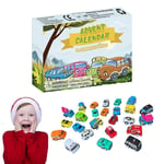 Calendar Kids Boys Christmas Advent Calendar Cars Trucks Countdown Toys