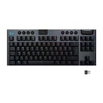 Logitech G G915 TKL clavier Bluetooth QWERTZ Allemand Noir