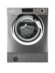 Hoover H-Wash 300 Hbwos69Tamcre Integrated 9Kg Load, 1600 Spin Washing Machine, A Rated - Anthracite - Washing Machine Only