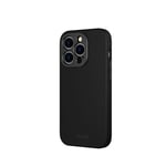 Coque pour iPhone 14 Pro Napa  en Cuir Moshi Noir Minuit