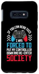 Coque pour Galaxy S10e Manette de jeu amusante pour homme et femme