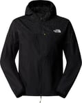 The North Face Women's Higher Run Wind Jacket TNF Black/TNF Black Trail Reflective Print, M