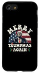 Coque pour iPhone SE (2020) / 7 / 8 Joyeux Noël de Trump : encore un jeu de mots drôle