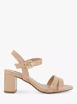 Dune Wide Fit Merisa Block Heeled Sandals