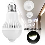 24 LED Intelligent Detection PIR Infrared Motion Sensor Light LED Lamp Bulb f UK