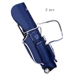 VHGYU Golf Bags Lightweight Golf Bag Trolley Golf Accessories Sport Golf Bag With Wheels Golf Carry Bag Premium Construction (Color : Blue, Size : As shown)
