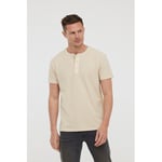 T-shirt Lee Cooper  T-shirt AZZO MC Cream