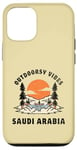 Coque pour iPhone 12/12 Pro Outdoorsy Vibes Arabie Saoudite Voyage Vacances