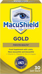 MacuShield Original+ Omega 3-30 Day Pack, Eye Health Food Supplement Lutein