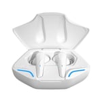 X15 Casque Bluetooth de jeu sans fil TWS 5.0 ¿couteurs st¿r¿o ¿couteurs a faible latence Casque Bluetooth avec micro pour iPhone Xiaomi-Blanc_XINENGJI