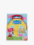 PEPPA PIG FOAM STICKER HOUSE Carry case with 100 reusable foam stickers