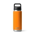 YETI Rambler Bottle 26oz Chug Cap - King Crab Orange Hiking Fishing Hunting Camp