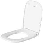 D-Code Abattant wc Blanc, frein de chute 359x443x50 mm - 0067390099 - Duravit