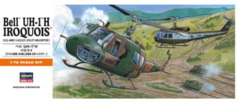 Hasegawa A11 UH-1H Iroquois HELICOPTER SCALE 1/72 Hobby Plastic Model Kit NEW