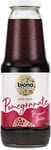 Biona Organic Pomegranate Juice 1L, Pack of 6 - Pure, Pressed Fruit Juice - Fre