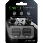 Gioteck - Thumb grips - Protection joystick Xbox serie x Antidérapant Manette Xbox series x Noir