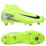 Nike Air Zoom Mercurial Superfly 10 Academy Sg-pro Anti-clog Mad Voltage - Neon/svart - Soft Ground (Sg), storlek 45½