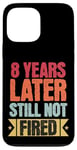 iPhone 13 Pro Max 8 Years Of Work Employee - 8 Years Work Anniversary Case