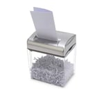 Cakunmik Desktop Mini Paper Shredder, Electric Office Document Waste Small Household Portable Paper Shredder,High-Power Powerful Fast Card Shredder