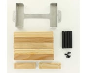 Carson 500907449 Compartiment de Rangement en aluminium avec madriers en Bois GH TU4, RC Accessoires pour camions Tamiya Pièces de Rechange, pièces de Tuning, modélisme, fabriqué en Allemagne