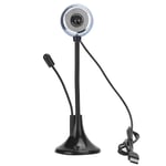 Fasient1 Webcam With Microphone For PC Desktop Laptop TV Plug And Play USB