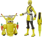 Power Rangers Beast Morphers Yellow Ranger and Morphin Jax Beast Bot 15-cm Actio