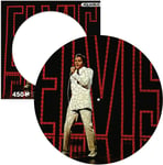 Elvis Presley '68 Special 450 pc round jigsaw puzzle 305mm x 305mm