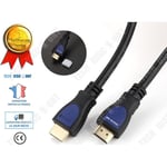 Td® Câble Hdmi Haut Débit Compatible Éthernet Vision 3d Professionnel Retour Audio Télévision Grand Écran Haute Vitesse Resistant