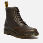 Dr. Martens Men's 1460 Faux Fur-Lined Leather Boots - UK 8