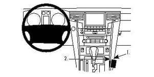 Lexus LX Serie 08-15, Konsol