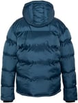 Schott NYC Mixte Idaho2 DOUDOUNE CAPUCHE ZIPPEE SCHOTT, STEEL BLUE, XXL EU