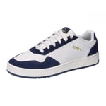 PUMA Mixte Court Classic SD Sneaker, Frosted Ivory-Club Navy Gold, 47 EU