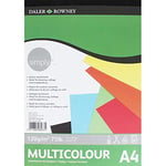 Daler-Rowney Simply - Bloc papier multicolore 21 feuilles A4-120g/m²