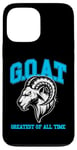 iPhone 13 Pro Max G.O.A.T. Shirt, Goat shirt, greatest of all time, retro rap Case