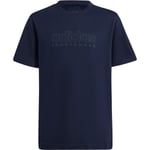 adidas SZN GFX T-skjorte Barn - Marinen - str. 140