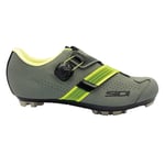 SIDI Sidi Aertis MTB Shoes - Military Green / Yellow EU43 Green/Yellow