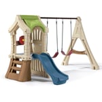 Step 2 - Step2 Play Up Gym Set Aire de Jeux Enfant avec Toboggan & Balançoire Aire de jeux en Plastique pour les Enfants