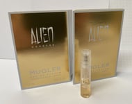 2 x Thierry Mugler ALIEN GODDESS Eau de Parfum EDP Sample Spray 1.2ml