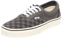 Vans VQFK6GS, Baskets mode mixte adulte - Washed Checker (Charcoal), 41 EU (085 / 8.5 US)